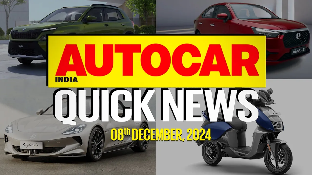 Honda Amaze launched, Skoda Kylaq price, new Jaguar concept, Hero Vida V2 | News | Autocar India