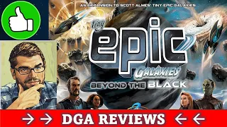 DGA Reviews Board Games: Tiny Epic Galaxies + Black Edition Review (Cozy Game Night)