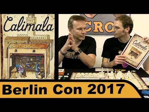 Calimala - Brettspiel - Berlin Con 2017 live