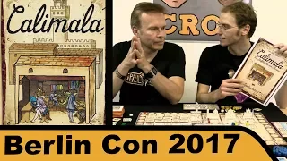 Calimala - Brettspiel - Berlin Con 2017 live