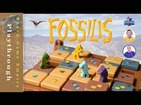 Fossilis How to Play and Playthrough - Kids Table BG
