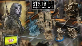 STALKER - gra planszowa, rozgrywka