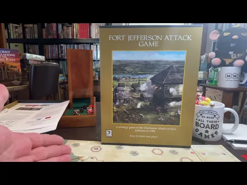 How-to-Play Fort Jefferson Attack game from The Historical Game Company