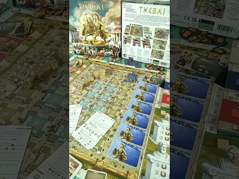 Thebai Board Game Unboxing, What’s Inside the Box? #boardgameshorts