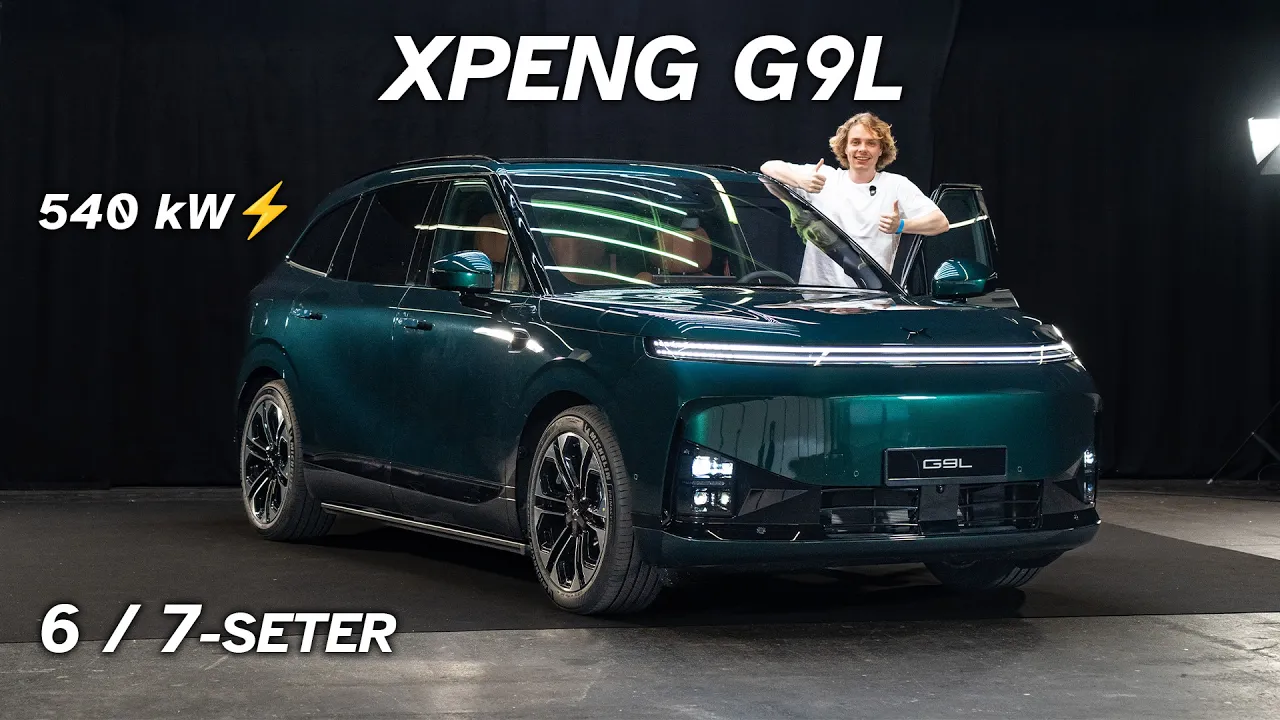 Xpeng G9L full gjennomgang - luksus, plass og drivverk