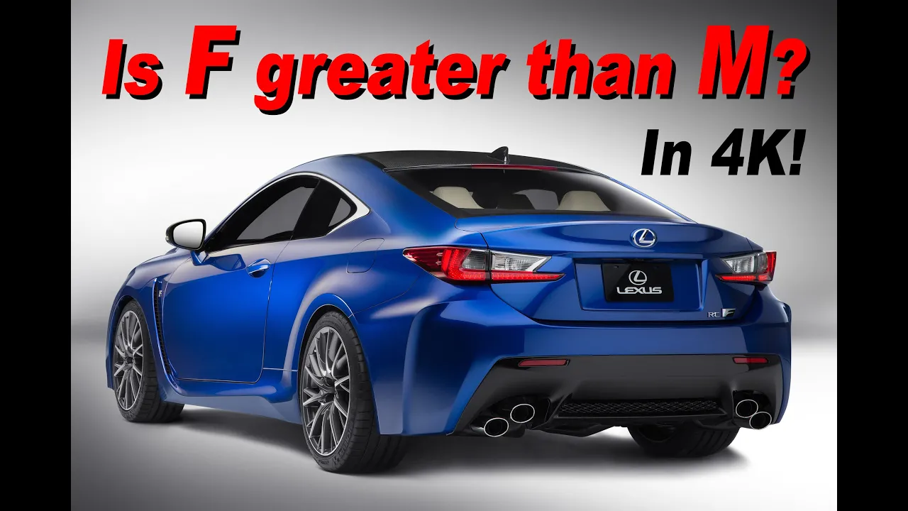 2015 / 2016 Lexus RC F Review and Road Test - DETAILED in 4K