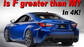 2015 / 2016 Lexus RC F Review and Road Test - DETAILED in 4K