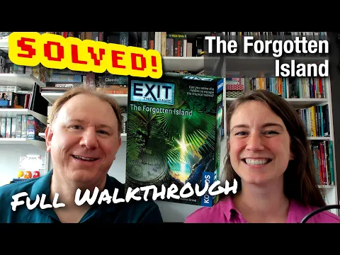 Exit the Game: The Forgotten Island - full walkthrough + solution with Dr Gareth and Laura