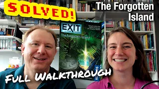 Exit the Game: The Forgotten Island - full walkthrough + solution with Dr Gareth and Laura