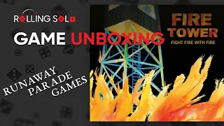 Fire Tower & Rising Flames Expansion | Game Unboxing
