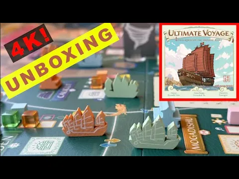 [4K] Ultimate Voyage - Final Quest of the Treasure Fleet Unboxing [DELUXE ALL-IN] [KICKSTARTER]