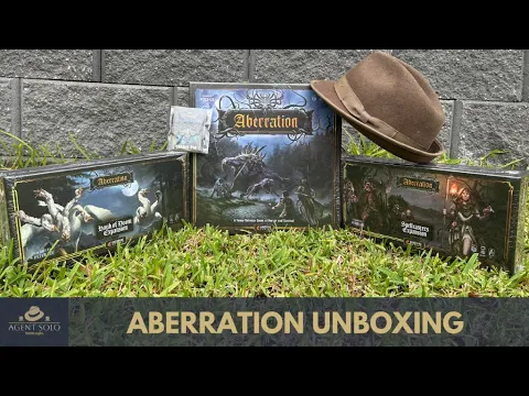 Aberration Board Game Unboxing