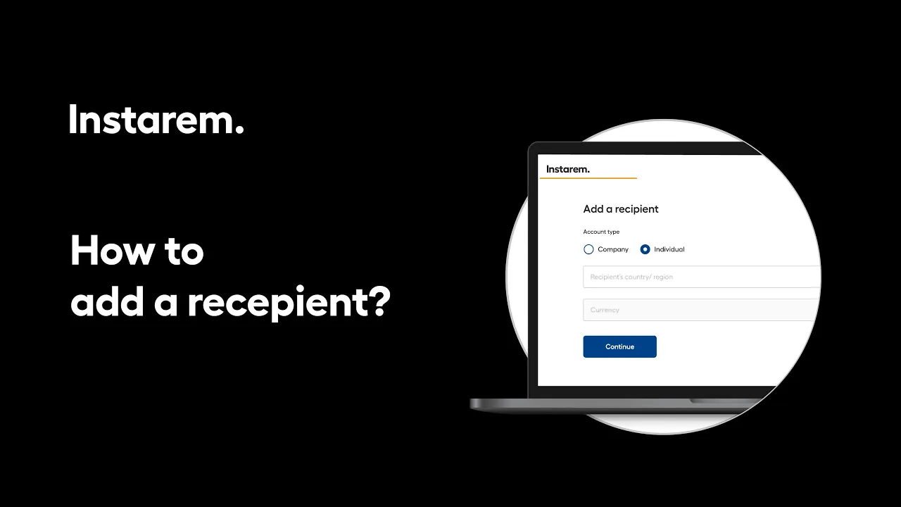 Adding recipients to your business account: Step-by-step guide