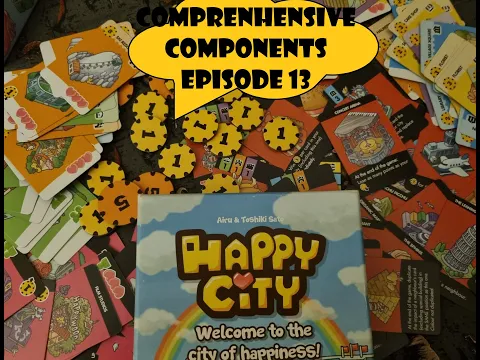 Comprehensive Components Ep13 Happy City detailed contents summary UK version misprints