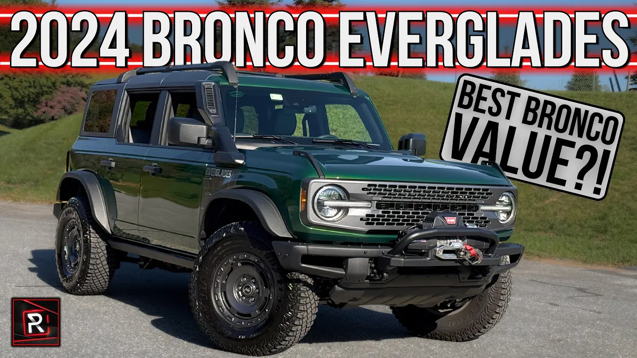 The 2024 Ford Bronco Everglades Is The Ultimate Bronco For Adventure Seekers