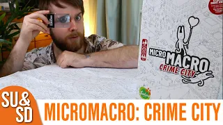 Shut Up & Sit Down reviews: MICROMACRO: CRIME CITY