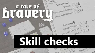 A Tale of Bravery [Tutorial 3 - Making Skill checks] An epic story driven fantasy board game