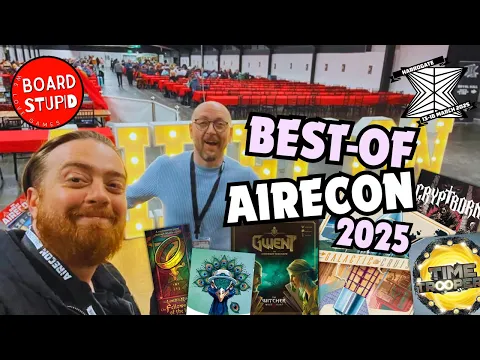 Best Board Games from Airecon 2025 - Event Review! Galactic Cruise Steals the Show