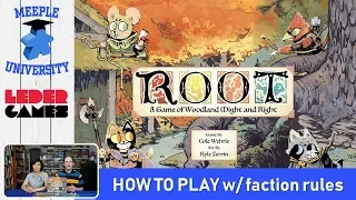 Root Board Game – How to Play & Setup, Including Factions Rules (HELPS you to with CONCISE rules)