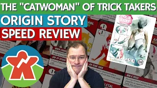 Origin Story - Board Game Review - The "Catwoman" of Superhero Trick Takers