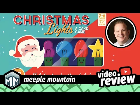 Christmas Lights: A Card Game - 4 Things You Need to Know - Review - Boardgame Brody