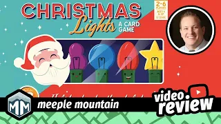 Christmas Lights: A Card Game - 4 Things You Need to Know - Review - Boardgame Brody