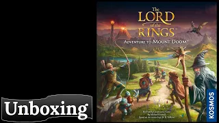The Lord of the Rings: Adventure to Mount Doom - Unboxing