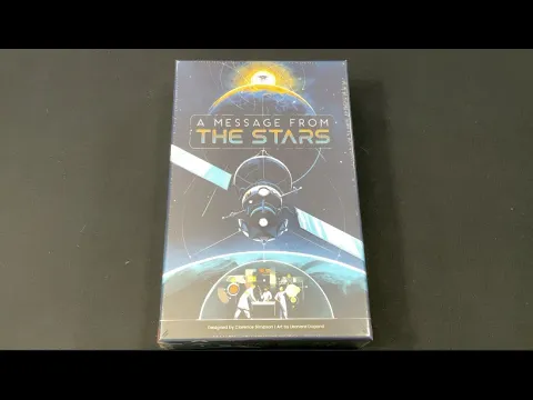 TDG: A Message From the Stars unboxing with Ray