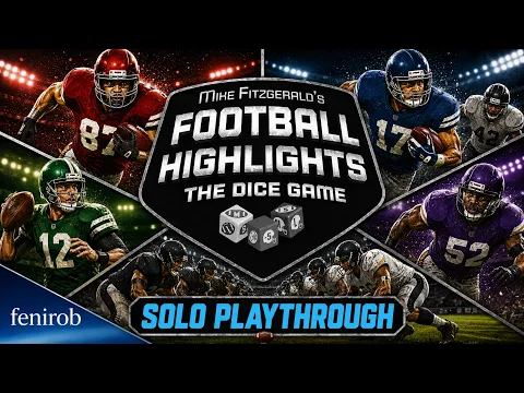 Football Highlights: The Dice Game | Playthrough (Solo)