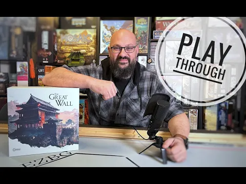 The Great Wall board game | playthrough | how to play