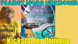 Planet Unknown Supermoon expansion and Deluxe Edition reprint - Kickstarter Critique Review