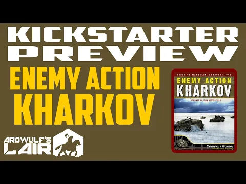 Kickstarter Preview | Enemy Action Kharkov from Compass Games