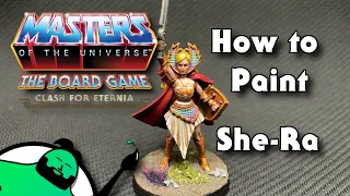 Painting Poorly - HOW TO PAINT - Masters of the Universe: Clash for Eternia - She-Ra