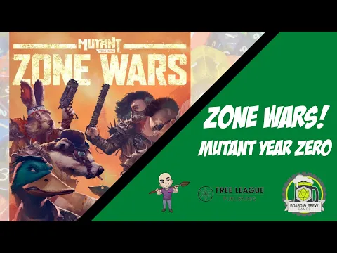 Zone Wars! Mutant Year Zero Skirmish Game on Kickstarter Now!