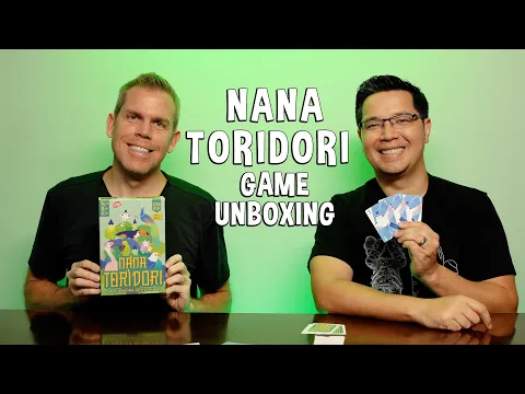 Unboxing Nanatoridori - Bird Card Shedding Game