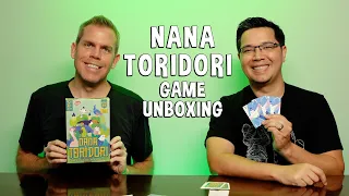 Unboxing Nanatoridori - Bird Card Shedding Game