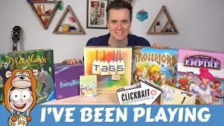 Board Games I've Been Playing - January 2019