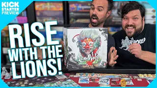 Lionwake | Kickstarter Preview | Board Game Preview