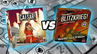 CAESAR! vs BLITZKRIEG! | Comparison