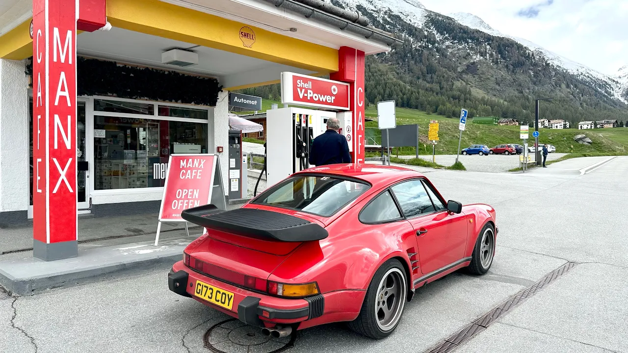St. Moritz to Lake Como in our ‘89 Porsche 930 Turbo S. Euro Road Trip Part 3
