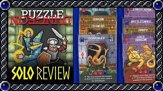 Puzzle Dungeon | Solo Review + Comparing Intro Decks 1 & 2