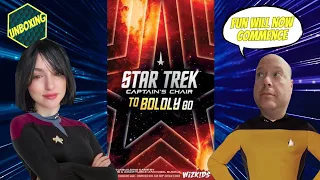 Star Trek Captain's Chair To Boldly Go - A Boardgamechuck Unboxing
