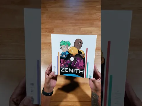 Zenith Board Game Unboxing!