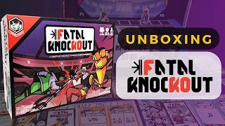 Fatal Knockout Base Game and Oddities Expansion Unboxing | DaniCha