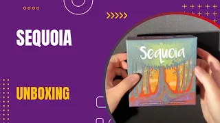 Sequoia Board Game Unboxing | DaniCha
