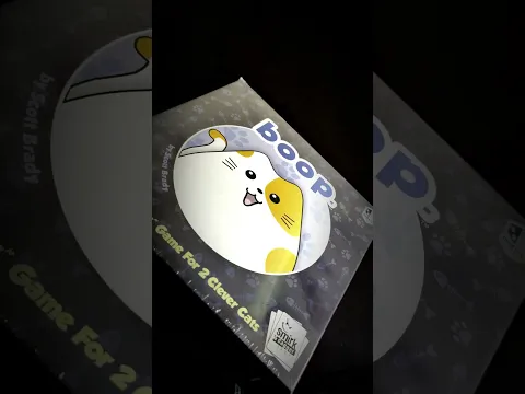 boop. - Creative Mail Opening #boop #smirkandagger #cats #cute #boardgame