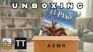 Great Western Trail El Paso - Satisfying ASMR Board Game Unboxing