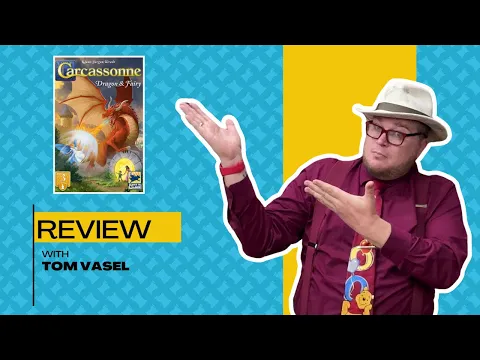 Dragon & Fairy Carcassonne Expansion Review: Quick Take with Tom Vasel