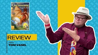 Dragon & Fairy Carcassonne Expansion Review: Quick Take with Tom Vasel