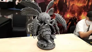 Miniature prototype from Barbaric board game at Thailand Board Game Show 2022